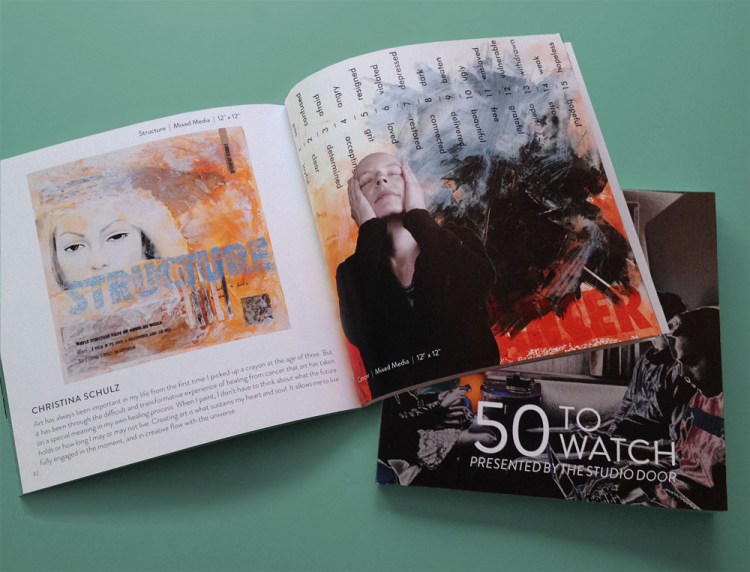 50 To Watch Book, Published by The Studio Door