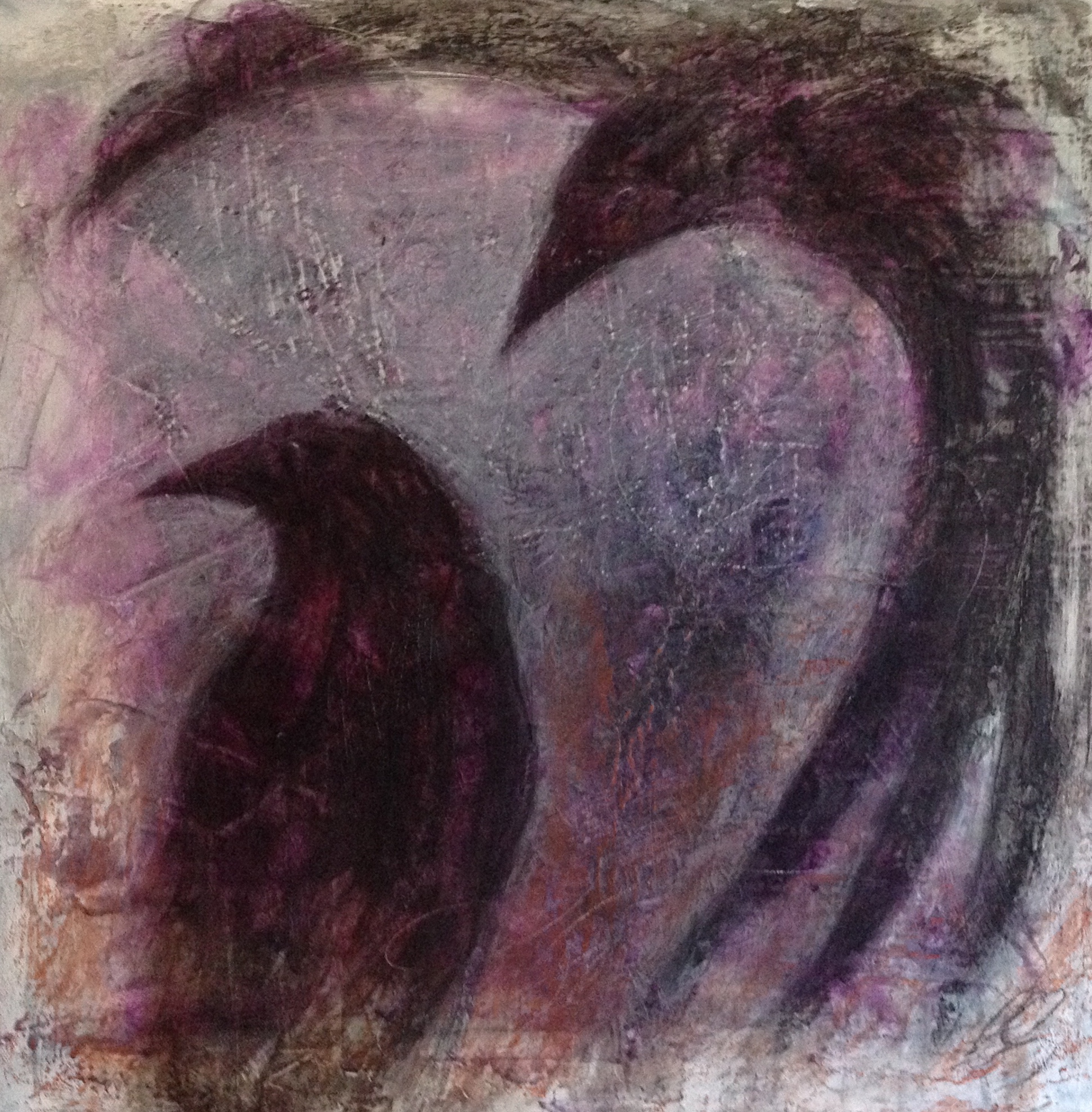 Mystical Messenger - Painting by artist Christina Schulz